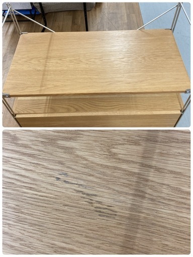 ジモティー限定価格！S755⭐ 無印良品 MUJI ステンレスユニットシェルフ 幅84cm USED 綺麗