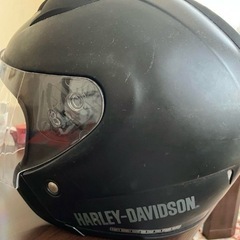 ハーレー　ヘルメット　バイクの画像