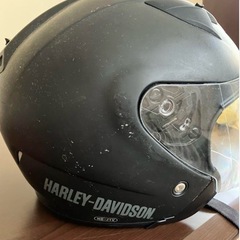 ハーレー　ヘルメット　バイクの画像