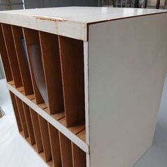 本棚　書類立て　レトロ　仕切り板　100円の画像