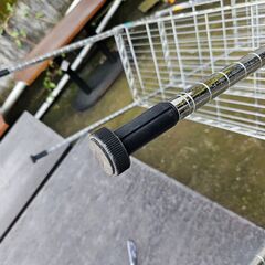 リサイクルショップどりーむ天保山店　No3513　アイリスオーヤマ　メタルラック　ウォールラック　５段収納　床と天井に固定型　耐震制度◎の画像