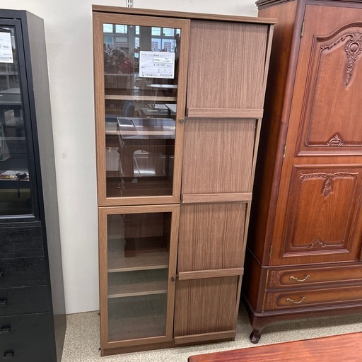 リユースのサカイ東金店 NITORI フラップ扉本棚 TJ13267