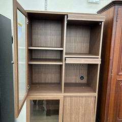リユースのサカイ東金店 NITORI フラップ扉本棚 TJ13267の画像