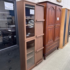 リユースのサカイ東金店 NITORI フラップ扉本棚 TJ13267の画像