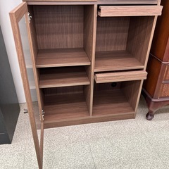 リユースのサカイ東金店 NITORI フラップ扉本棚 TJ13267の画像