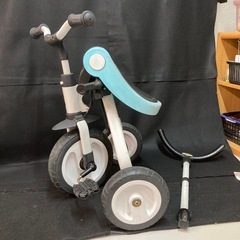 nadle 三輪車 3way 折りたたみ 手押し棒付き　変身バイクの画像