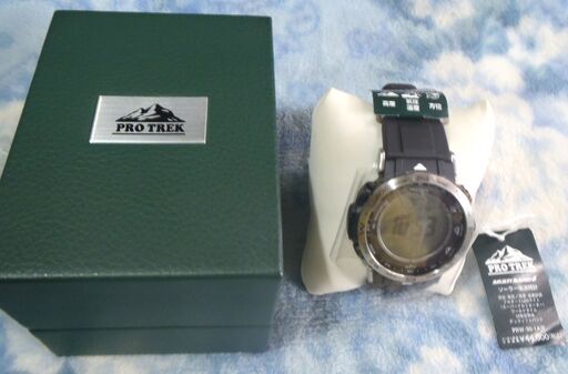カシオプロトレック　ソーラー電波時計PRW-30-1AJF　未使用品