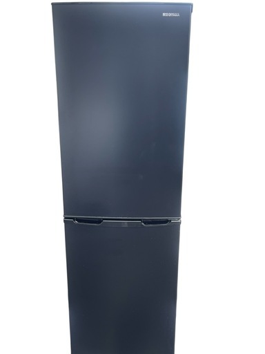 シンプルかつスタイリッシュ/アイリスオーヤマ 冷凍冷蔵庫 162L IRSE-16A-B