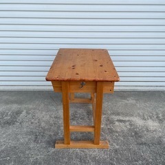 【那須町役場】木製学習机【管理番号238】の画像