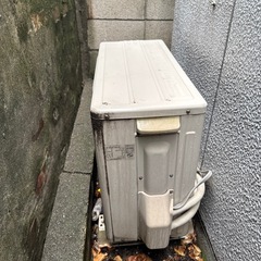 エアコン　室外機付き　の画像