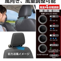 車用扇風機の画像
