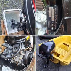 ボートエースROB25、SUZUKI2馬力船外機セットの画像