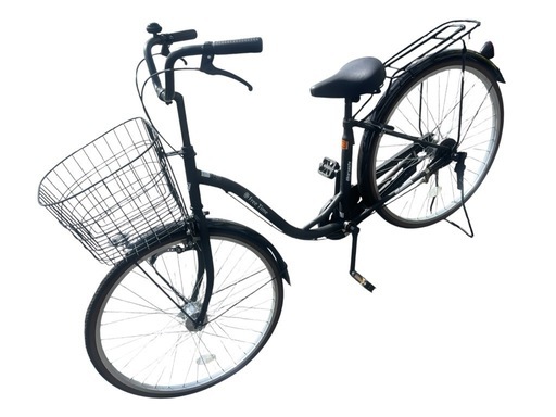 アウトレット 自転車 街乗り用軽快車 国内メーカー 26インチ