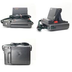 【全国送料無料】 完動品 FUJIFILM F-55VOICE インスタントカメラ ポラロイド 富士フイルム レトロの画像