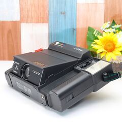 【全国送料無料】 完動品 FUJIFILM F-55VOICE インスタントカメラ ポラロイド 富士フイルム レトロの画像