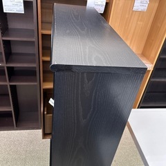 リユースのサカイ東金店 本棚 黒 TJ13273の画像