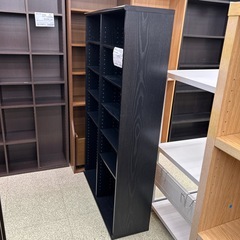 リユースのサカイ東金店 本棚 黒 TJ13273の画像