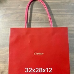 Cartier 紙袋 2サイズセットの画像