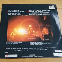 LPレコード SLAYER LIVE UNDEAD RR9574 スレイヤー スラッシュメタル ヘビメタ 札幌市 清田区 平岡の画像