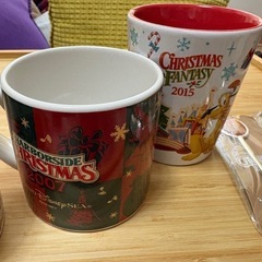 【受け渡し中】ディズニー　マグカップ　クリスマス　記念スプーンの画像