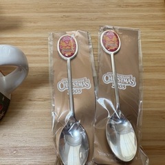 【受け渡し中】ディズニー　マグカップ　クリスマス　記念スプーンの画像