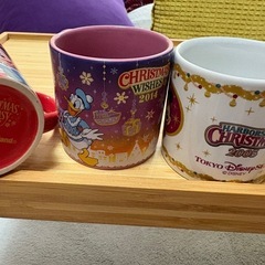 【受け渡し中】ディズニー　マグカップ　クリスマス　記念スプーンの画像