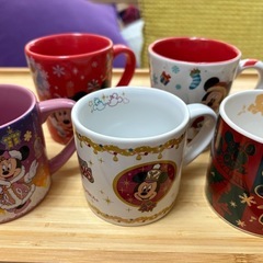 【受け渡し中】ディズニー　マグカップ　クリスマス　記念スプーン