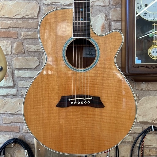 Takamine PT108 エレアコ仕様ハードケース付美品中古品 (サンタ