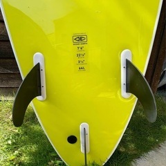 OCEAN＆EARTH オーシャン&アース　7.6ft ソフトボード　リーシュ付の画像