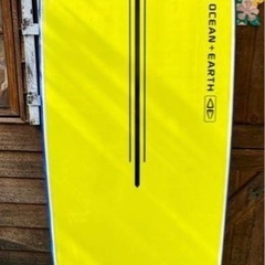 OCEAN＆EARTH オーシャン&アース　7.6ft ソフトボード　リーシュ付の画像