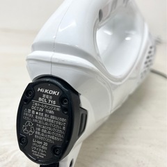 M【中古品】ハイコーキ HiKOKI コードレススティッククリーナー R7DL 現状品 蓄電池式 掃除機 生活家電の画像