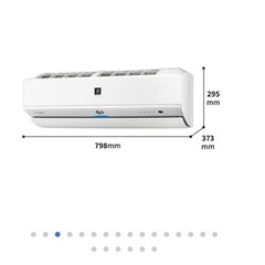 シャープ　エアコン　中古の画像