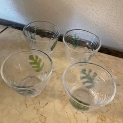 【美品】そうめん　鉢　器　つゆ入れ　4個セットの画像