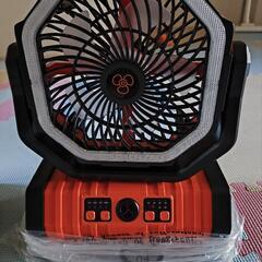 キャンプ扇風機 アウトドア 充電式 20000mAh 首振り 大容量 吊り下げの画像
