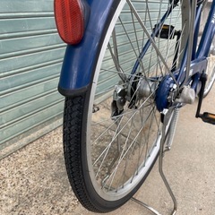 26㌅安全整備士組立リサイクル自転車の画像