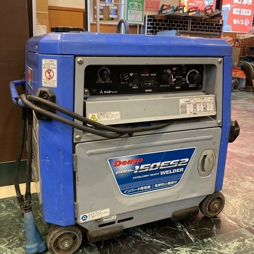エンジン溶接機 【Denyo】【GAW-150ES2】