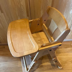 折りたたみハイローチェアの画像