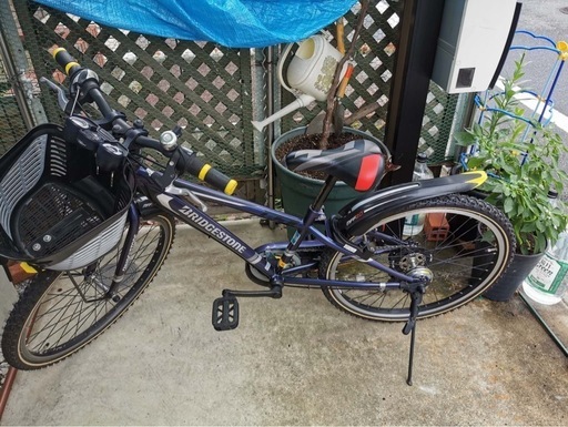 キッズ自転車22インチ変速付き