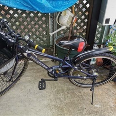 キッズ自転車22インチ変速付き