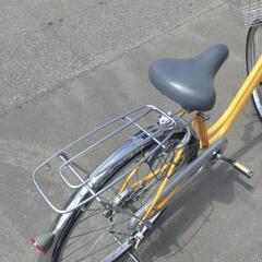 26インチ 🚲 中古 自転車 10,800円 🔑鍵新品 💡ライト付 新規防犯登録料コミ 813の画像