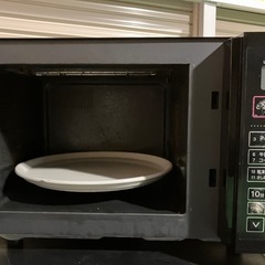 ブラック 冷蔵庫&オーブンレンジの画像