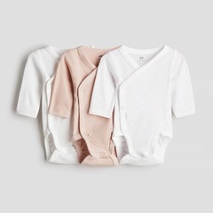 h&mベビーボディースーツ6着
