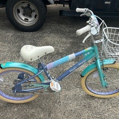 本日取引限定！中古子供車！超美品！magic×magic！18インチ