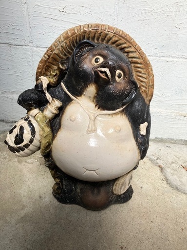 お下げ致しました！獅子の置物！60年前に購入致しました！