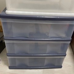 収納ケース　二つの画像