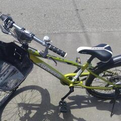 22インチ 🚲 中古 自転車 9,800円 🔁6段切替 💡ライト...