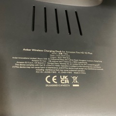 ANKER アンカー wireless charging dock Y1810の画像