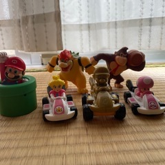マリオカート 6体セット ミニカーの画像