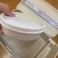 タッパーふたつでの画像