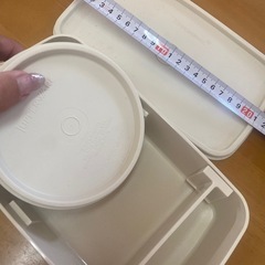 タッパーふたつでの画像